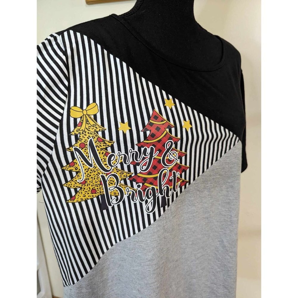 Custom Emery Rose Christmas Graphic Tee - Size 3XL
